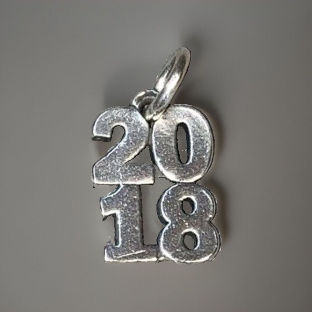 James Avery Retired 925 Stacked 2018 Charm